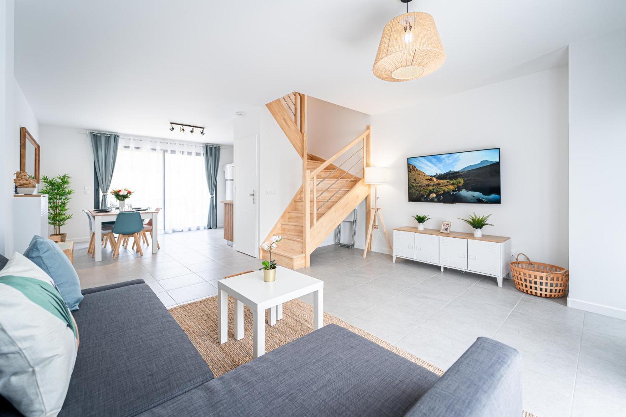 Le Cool Plex Duplex Avec Jardin, 10mn Apartment *